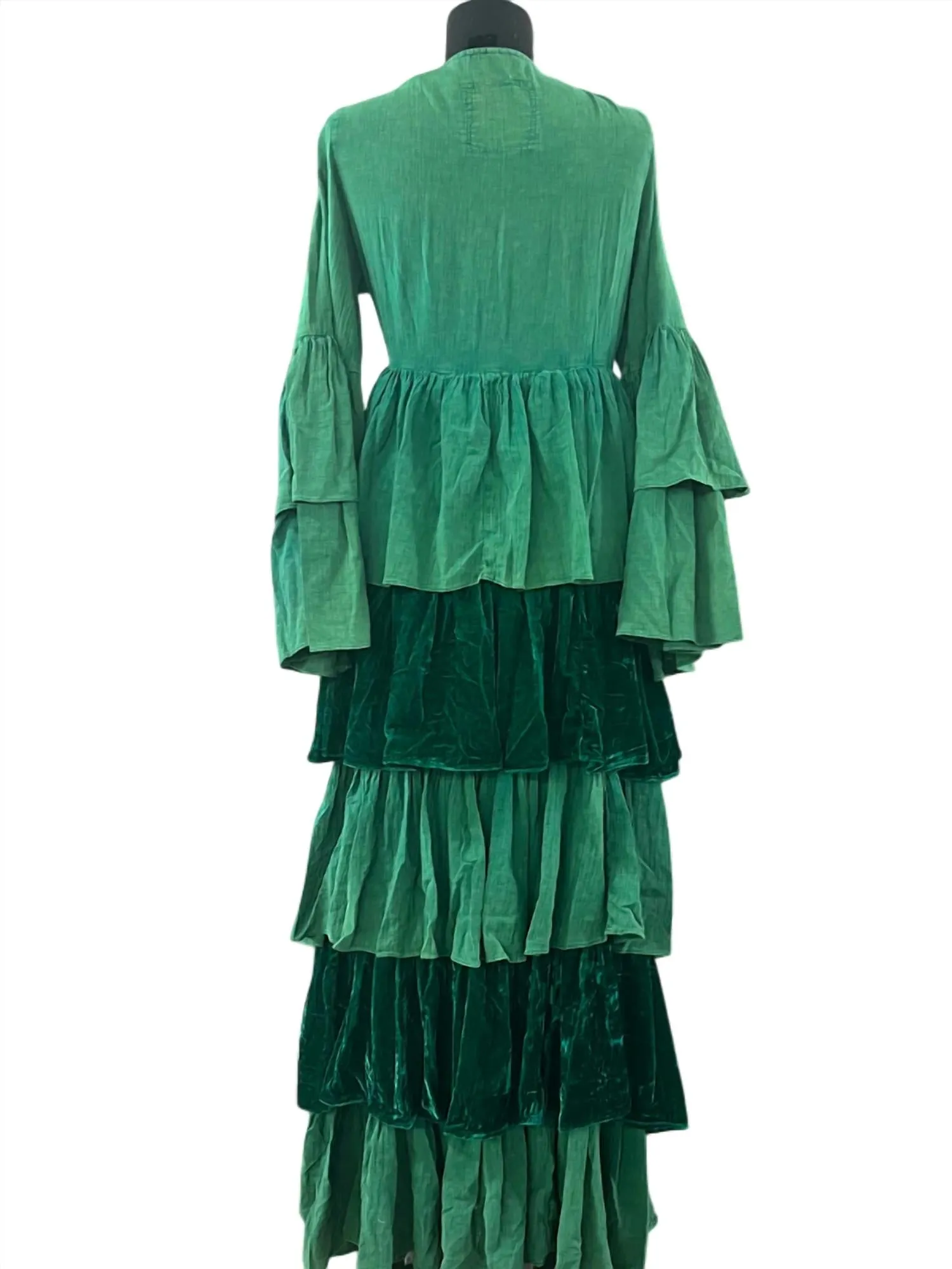 A Rare Bird - Floor Length Ruffled Duster