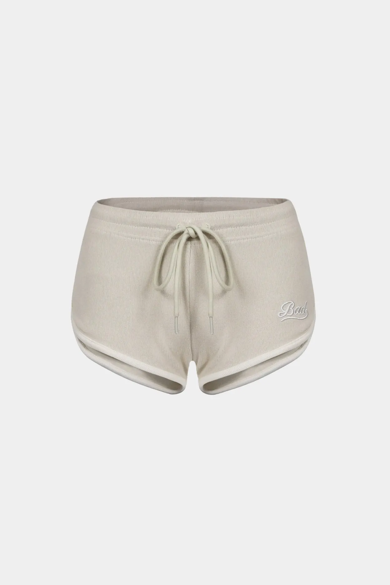 Badblood Beyond Soft Dolphin Shorts Cream