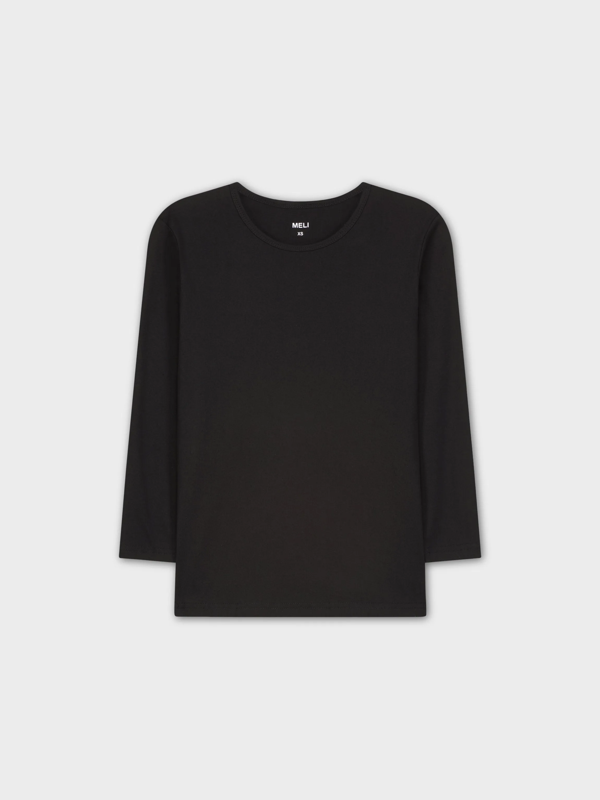 CLASSIC TEE 3Q-BLACK