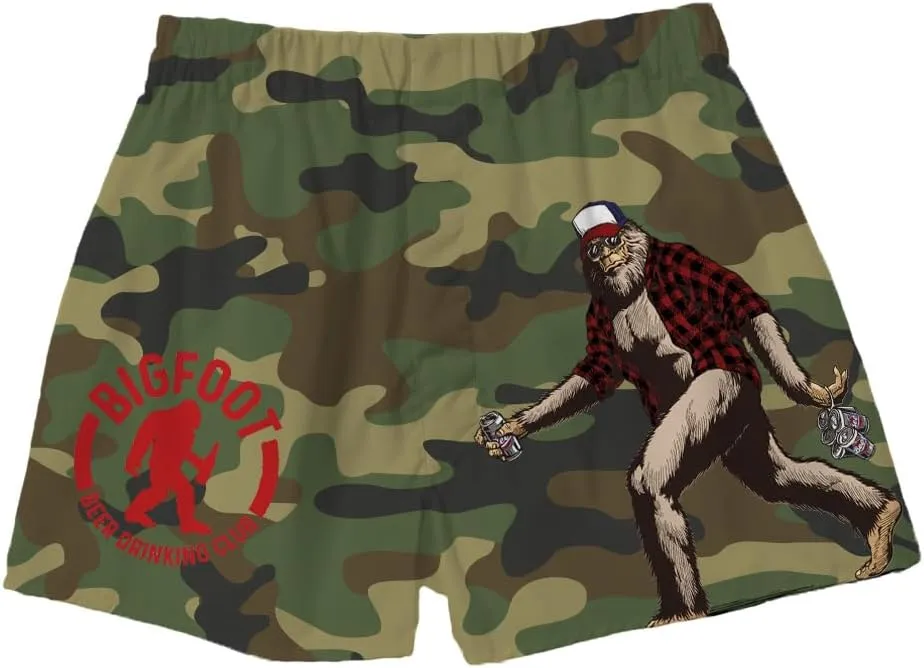 Funny Boxer Shorts | Breathable Loose Fit Lounge Shorts | Silky Soft Premium Graphic Print Pajama Shorts for Men & Women