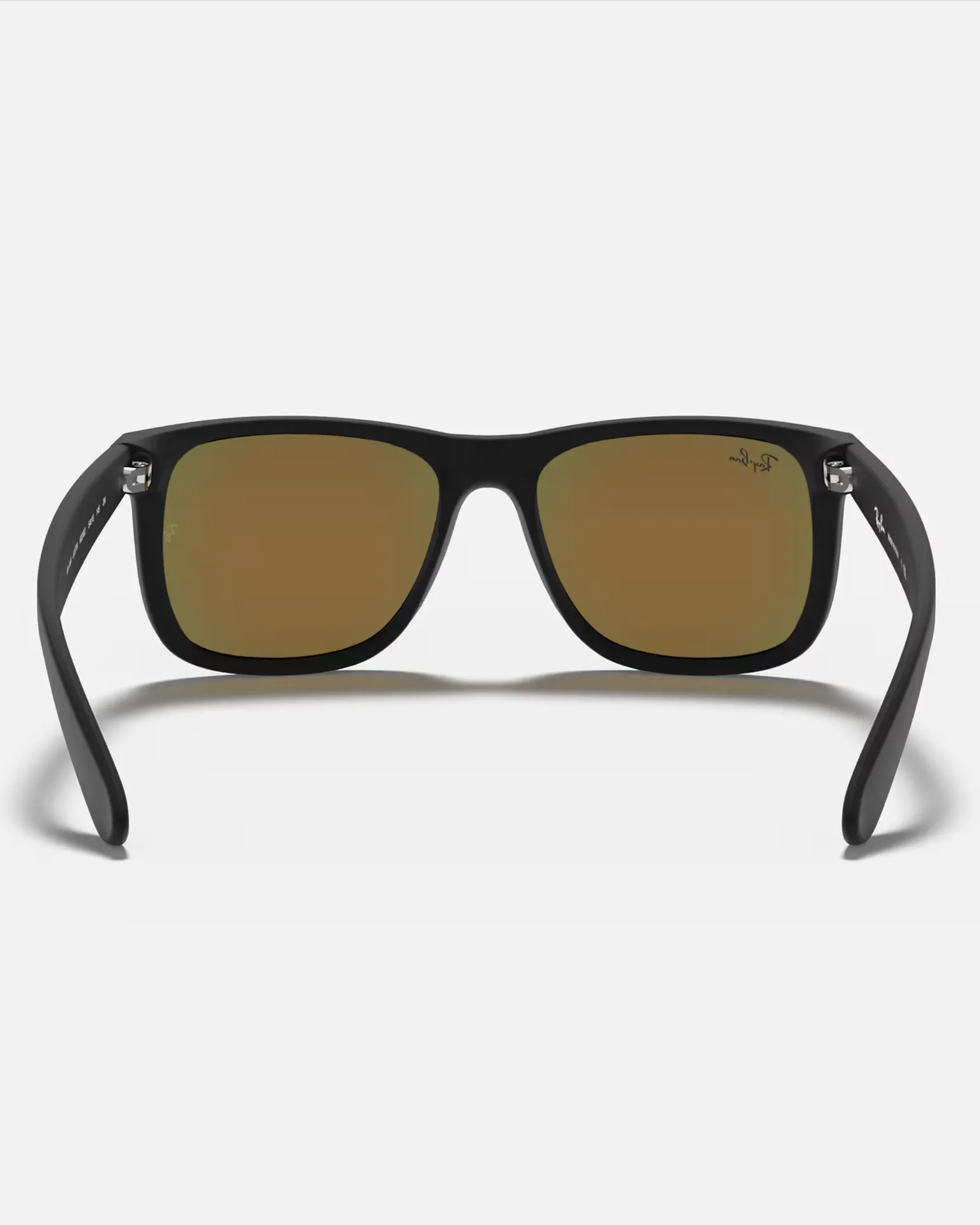 Justin Colour Mix Sunglasses in Matte Black & Red