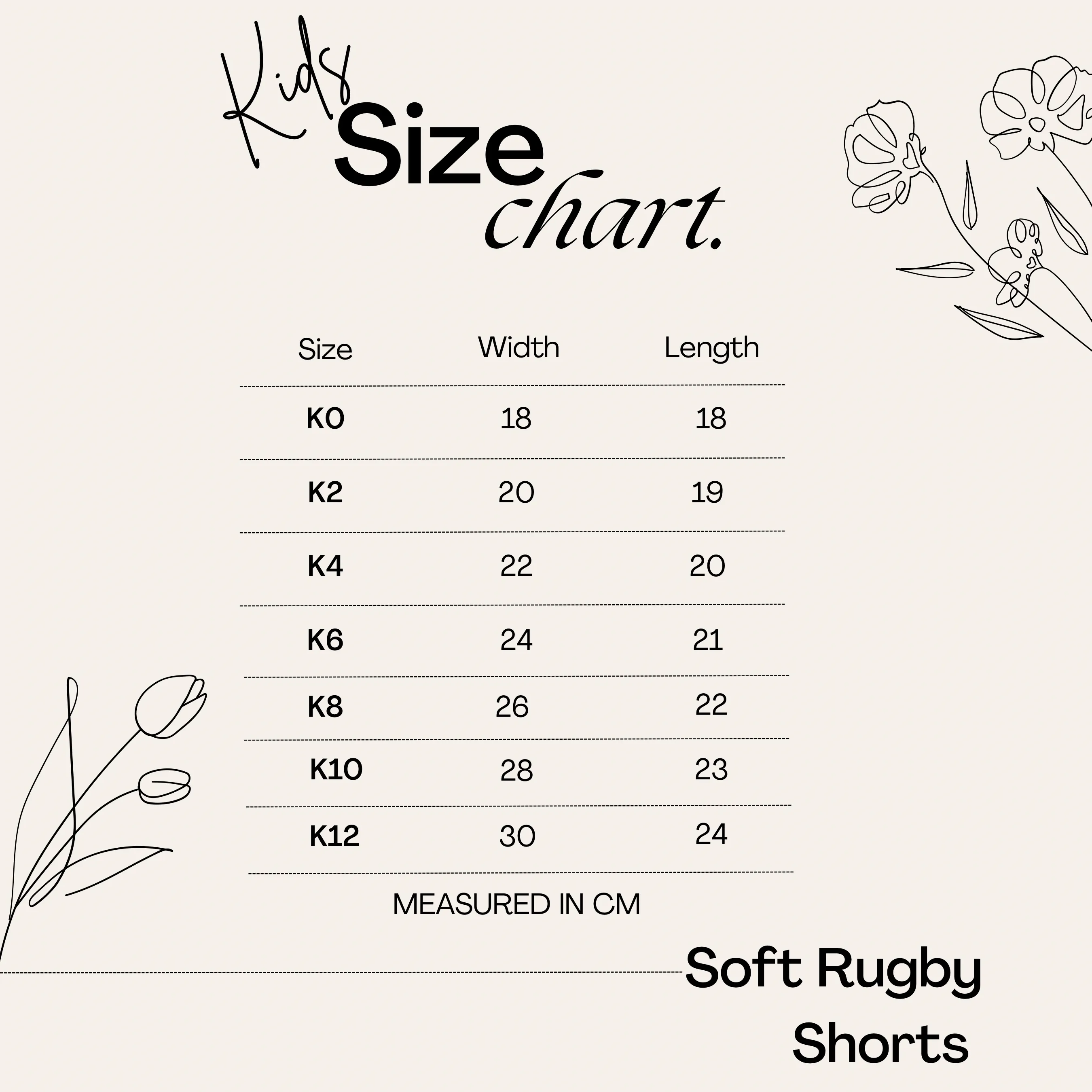 Kameila - kids Soft Footy Shorts