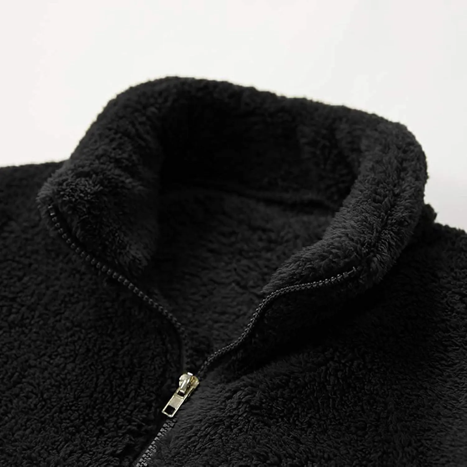 LCMTWX Men's Winter Thickened Warm Coats Stand Collar Knitted Splice Sweater Coat Casual Cardigan Stylish Mens Winter