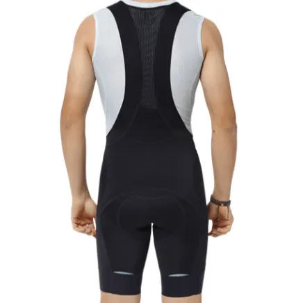 LE BRAQUET Podium Stealth Bib Shorts - Black