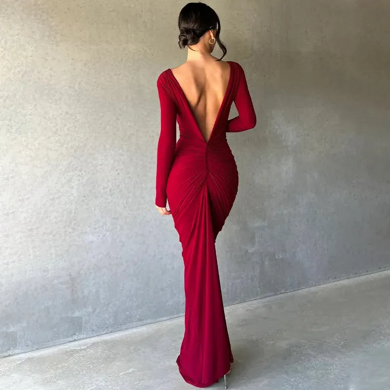 Let You Go Alone Maxi Dress