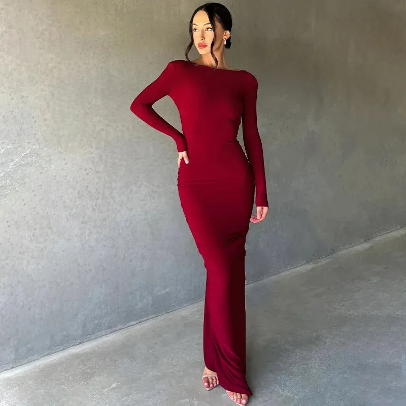 Let You Go Alone Maxi Dress