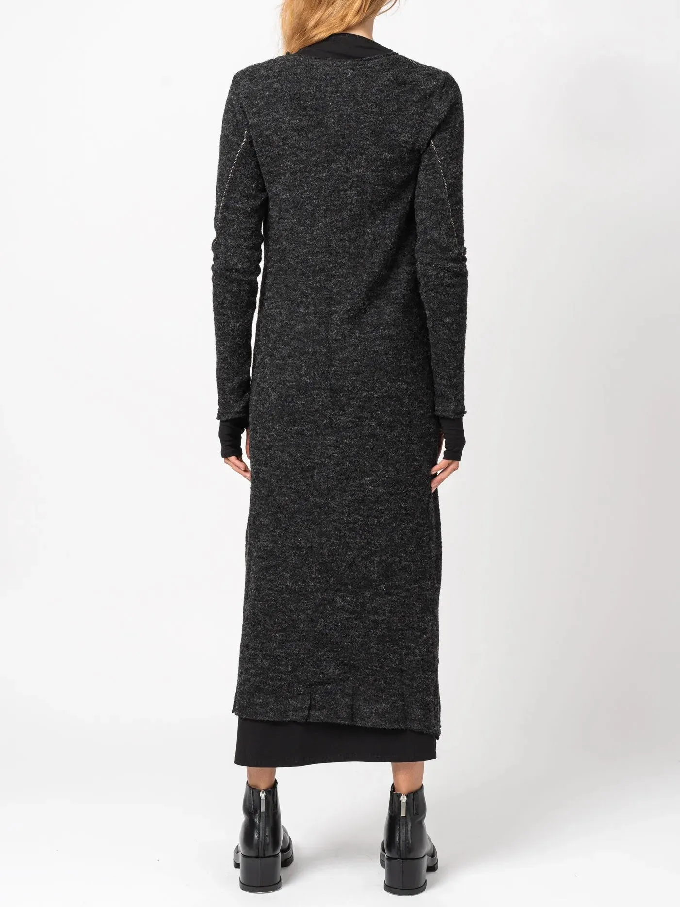 Long Buttoned Cardigan
