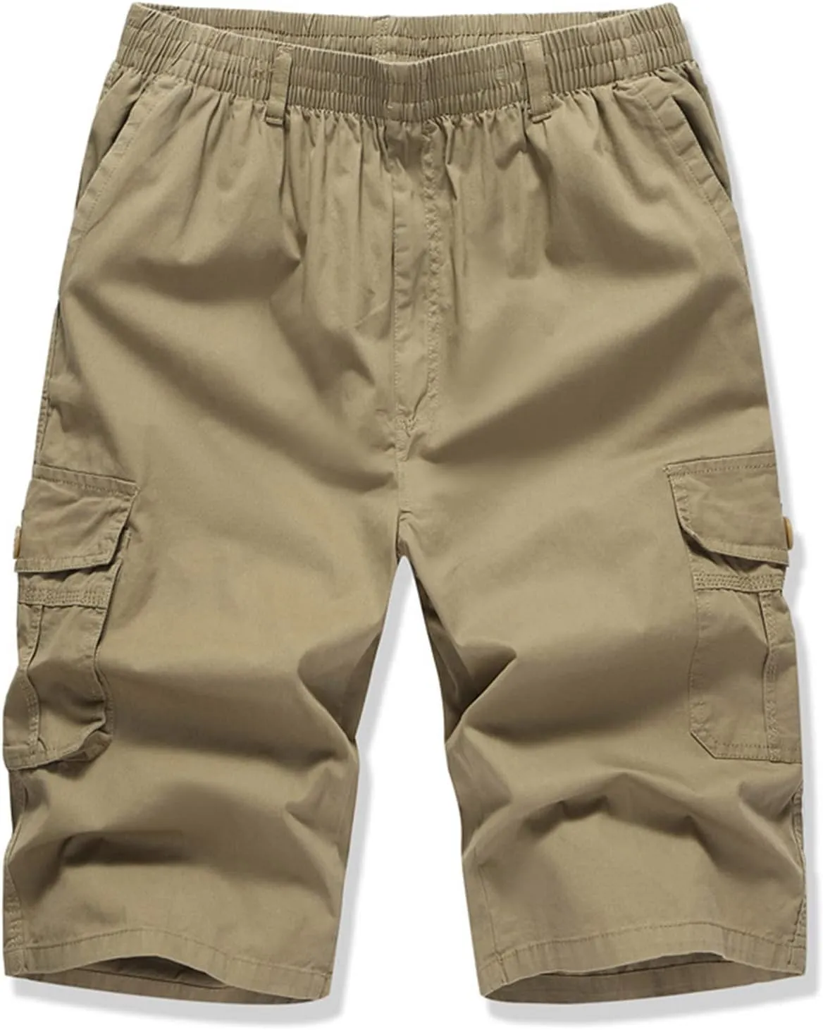 Mens Lightweight Comfy Soft Cotton Shorts Classic Fit Loose Lounge Shorts Summer Fashion Outdoor Active Work Shorts