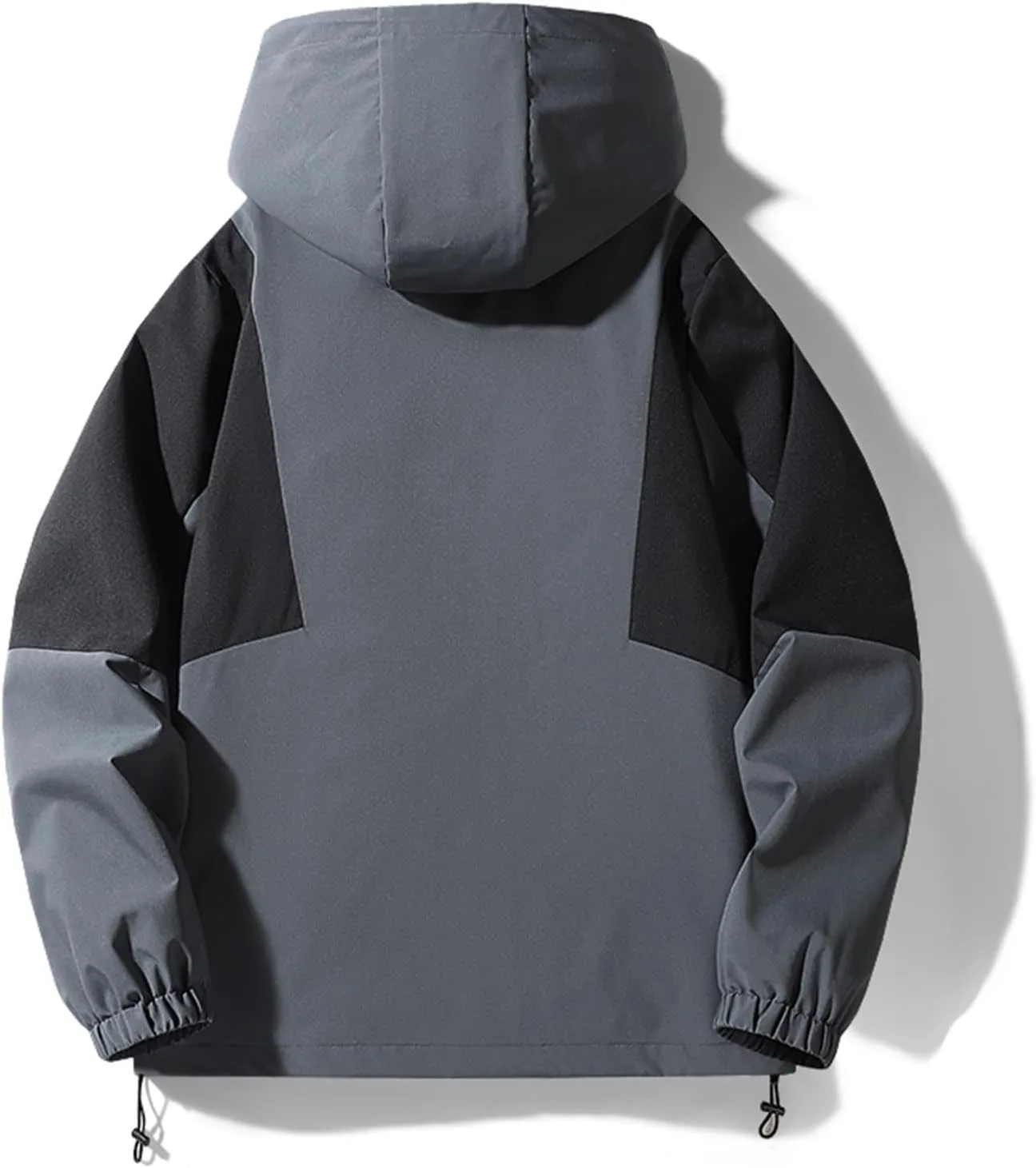 Outdoors Hiking Jackets for Men Casual Sport Windproof Hooded Jacket Breathable Athletic Running Mountaineering Suit