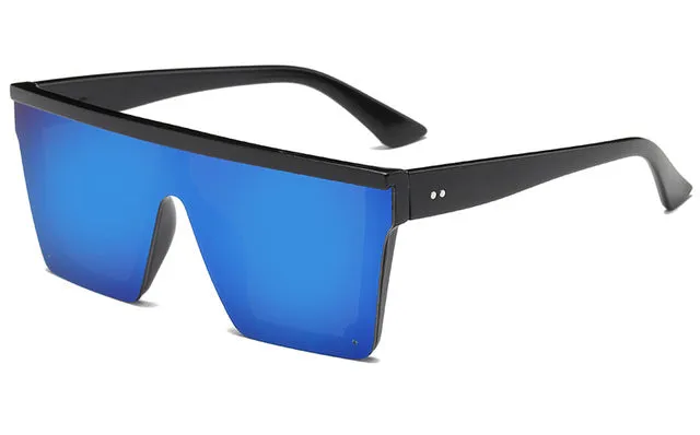 Oversize Semi Square Driving Cool Men Sunglasses