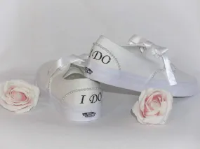 Pearl Custom "I Do" Wedding Vans