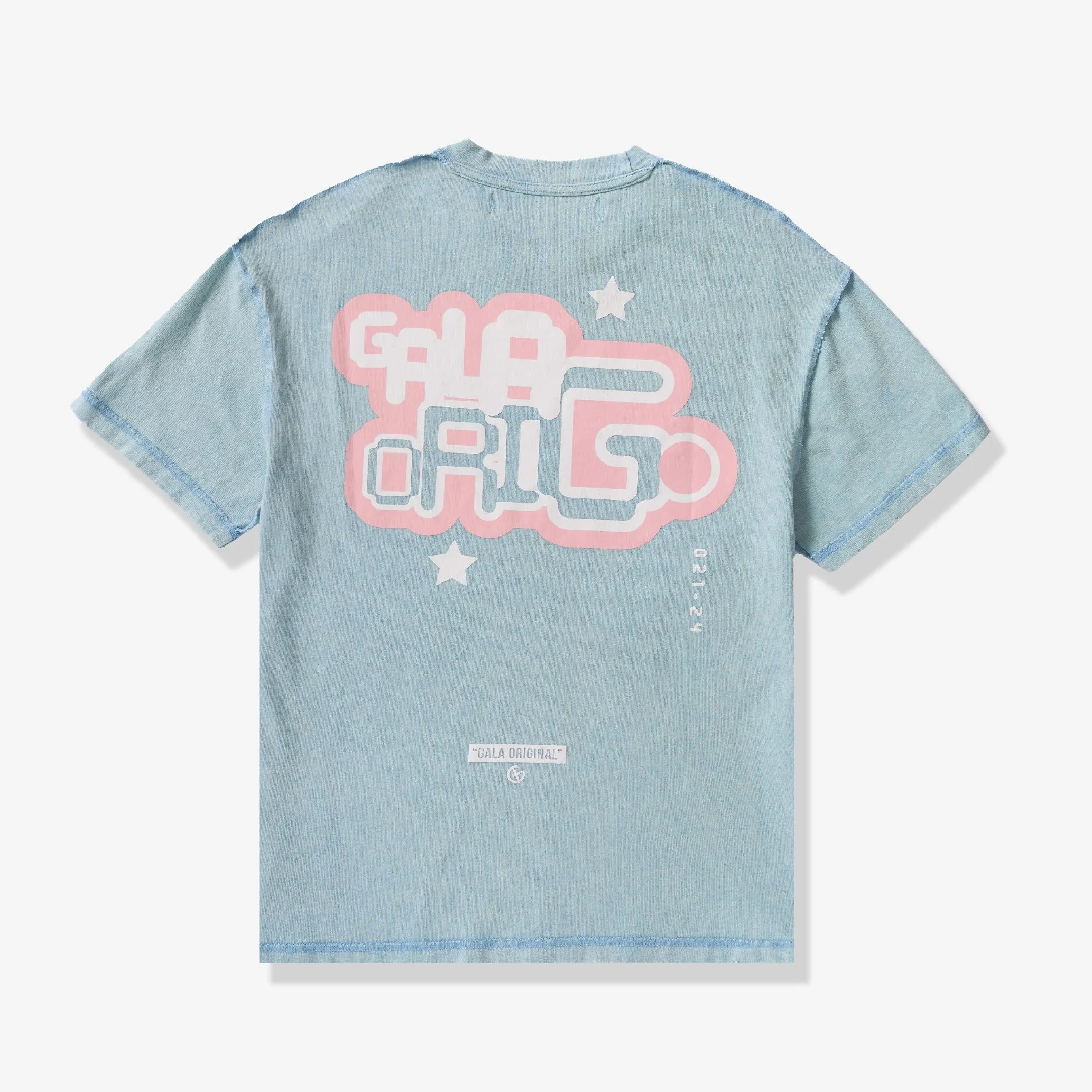 "Shapes" Tee (vintage aqua blue)