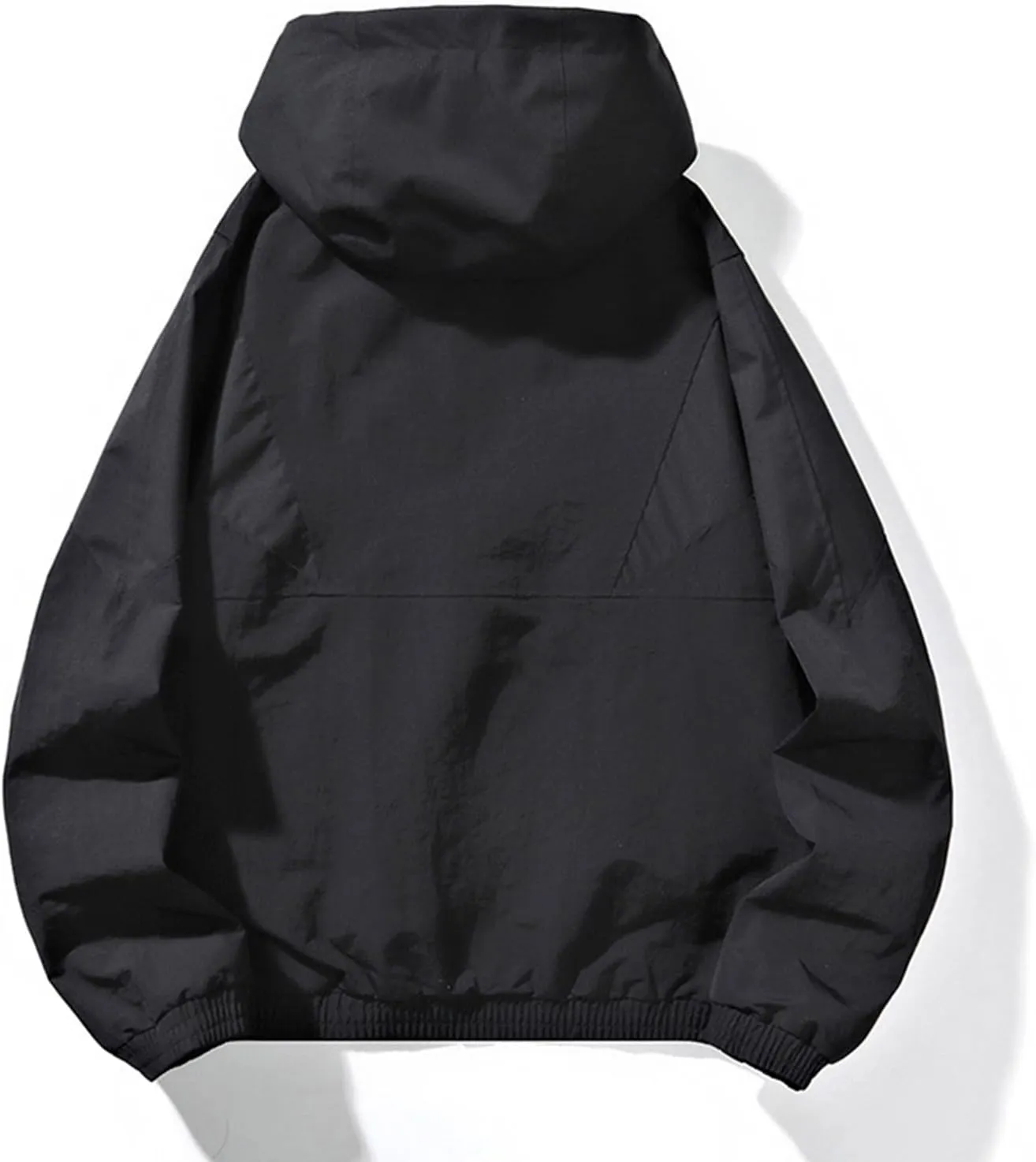 Rain Jacket Mens Raincoat Casual Lightweight Breathable Windbreaker Outdoor Travel Hiking Cycling Mountain Outwear