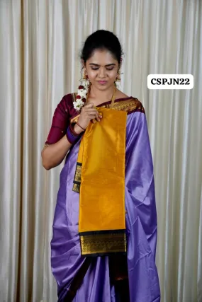 Semi silk saree prebook sold❌