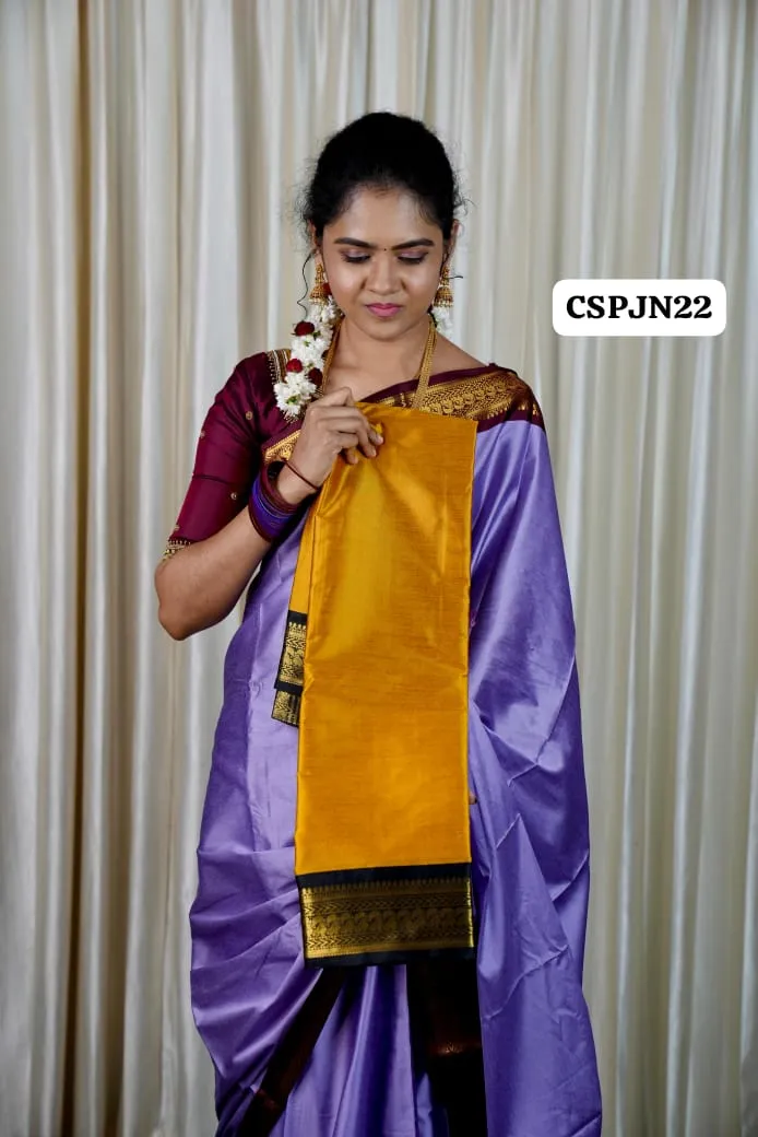 Semi silk saree prebook sold❌