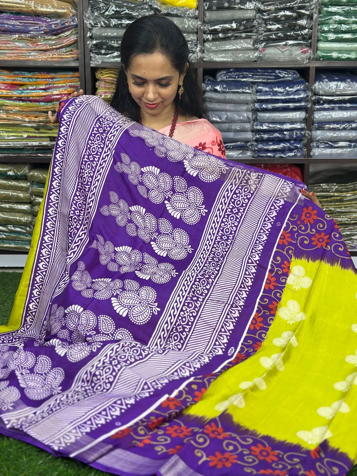 Soft cotton mix sarees 😊