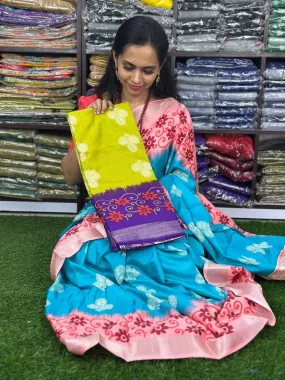 Soft cotton mix sarees 😊