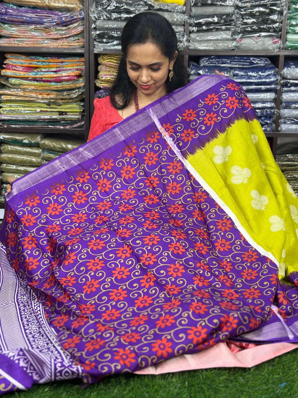 Soft cotton mix sarees 😊