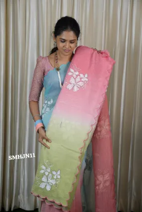 soft crushed Jimmy choo sarees🥰 🥳