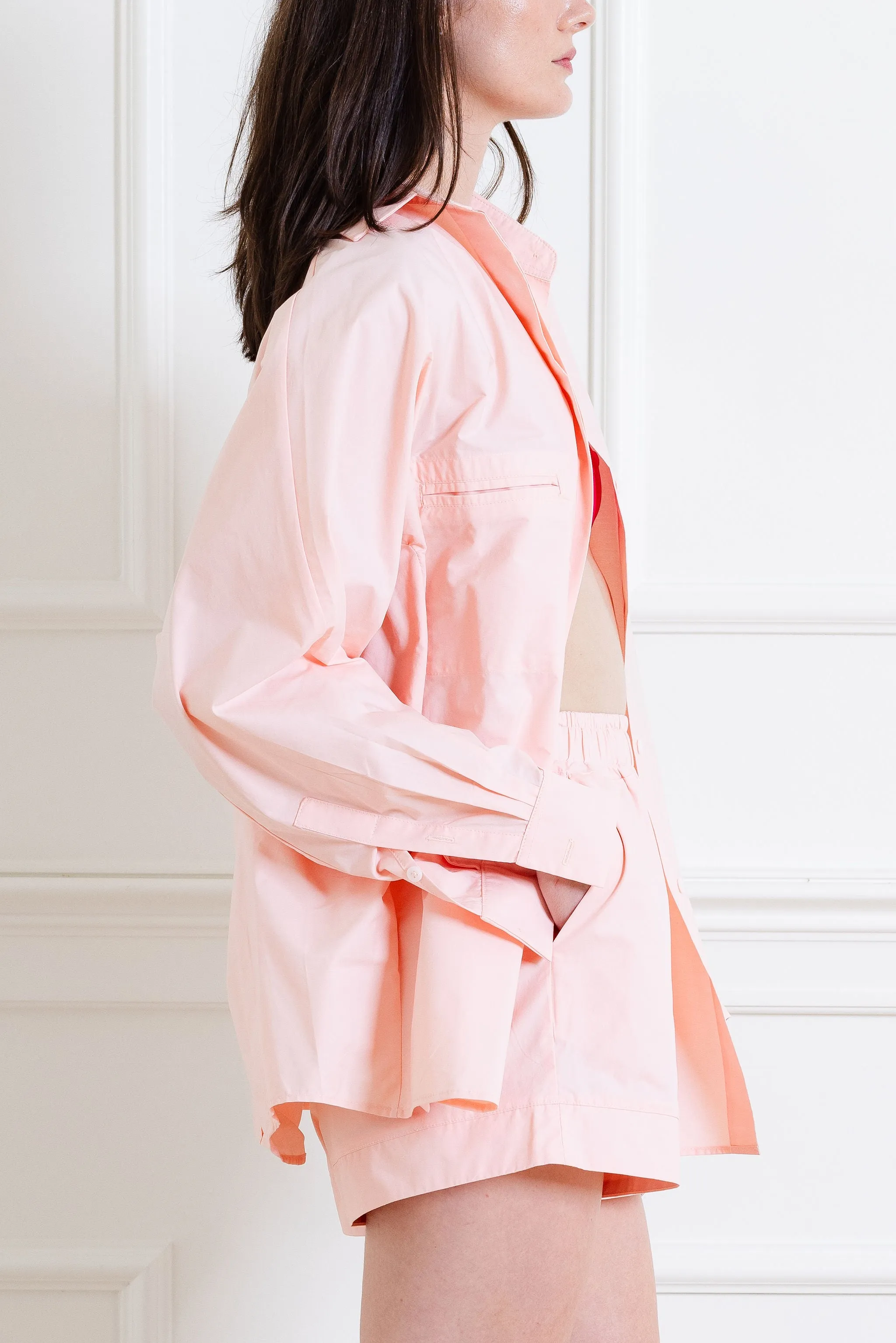 Soft Pink Oversized Shirt