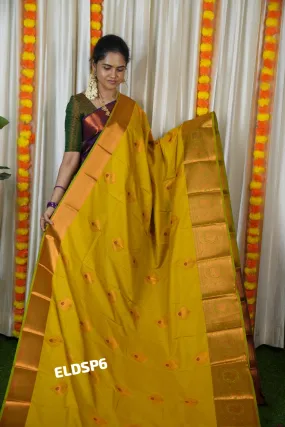Soft silk saree shade 5🥳