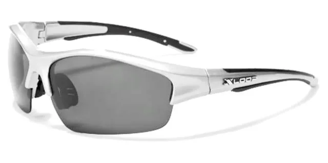 Sports Semi-Rimless Polarized Wrap Sunglasses Unisex