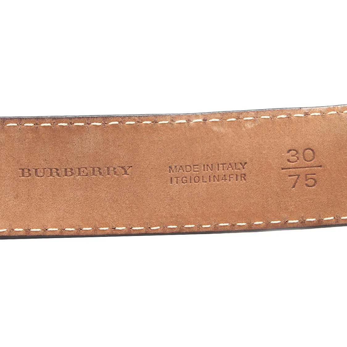 Trendy Inspired Burberry Leather Belt