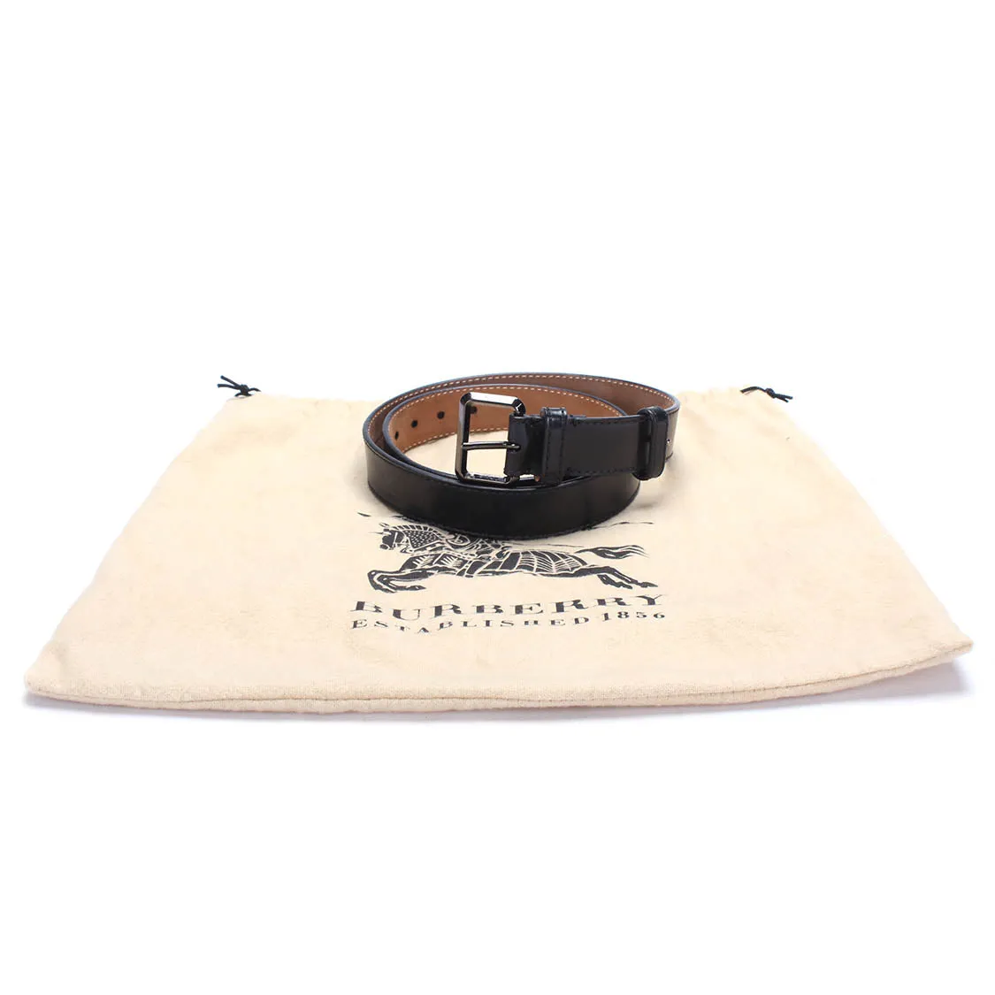 Trendy Inspired Burberry Leather Belt
