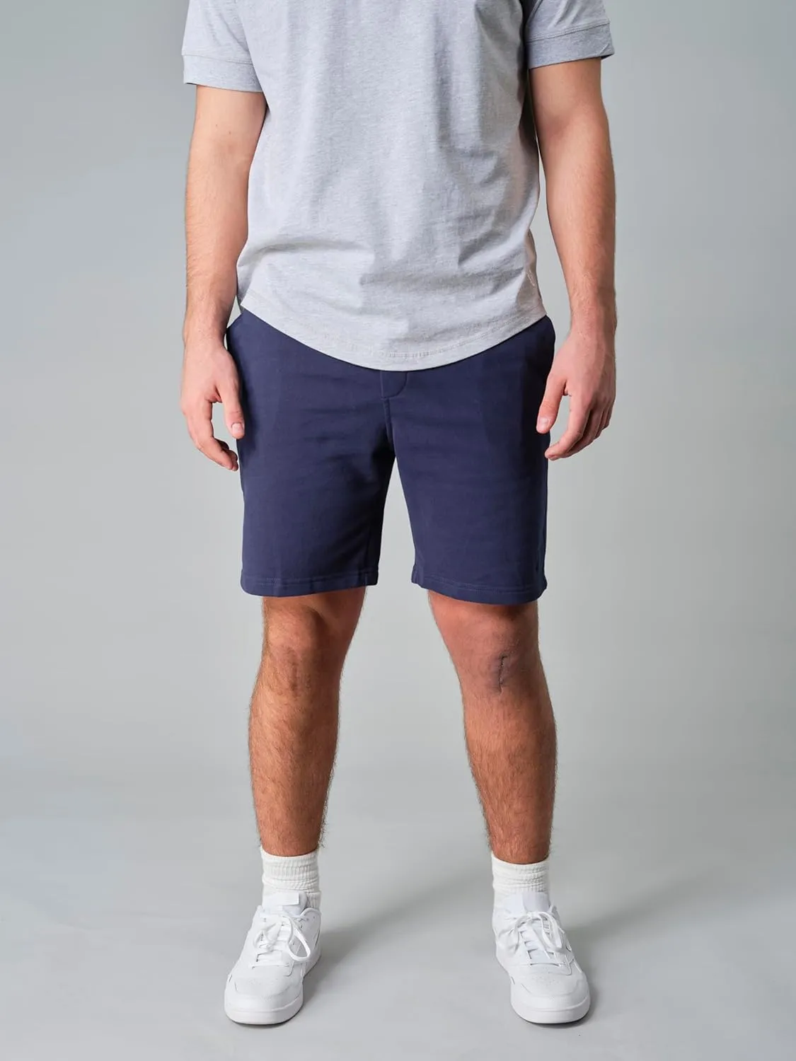 VarietyAthletics Mens Soft Cotton Fleece Jogger Gym Active Sweat Shorts