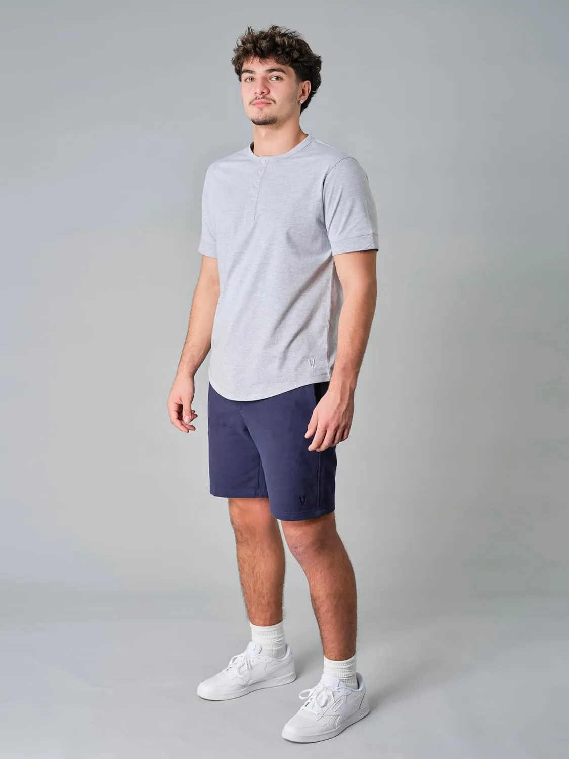 VarietyAthletics Mens Soft Cotton Fleece Jogger Gym Active Sweat Shorts