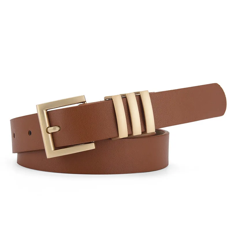 Wholesale Trendy Thin Belt Fashion Versatile Jeans Dress Belt
