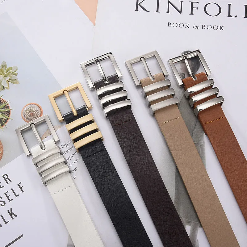 Wholesale Trendy Thin Belt Fashion Versatile Jeans Dress Belt