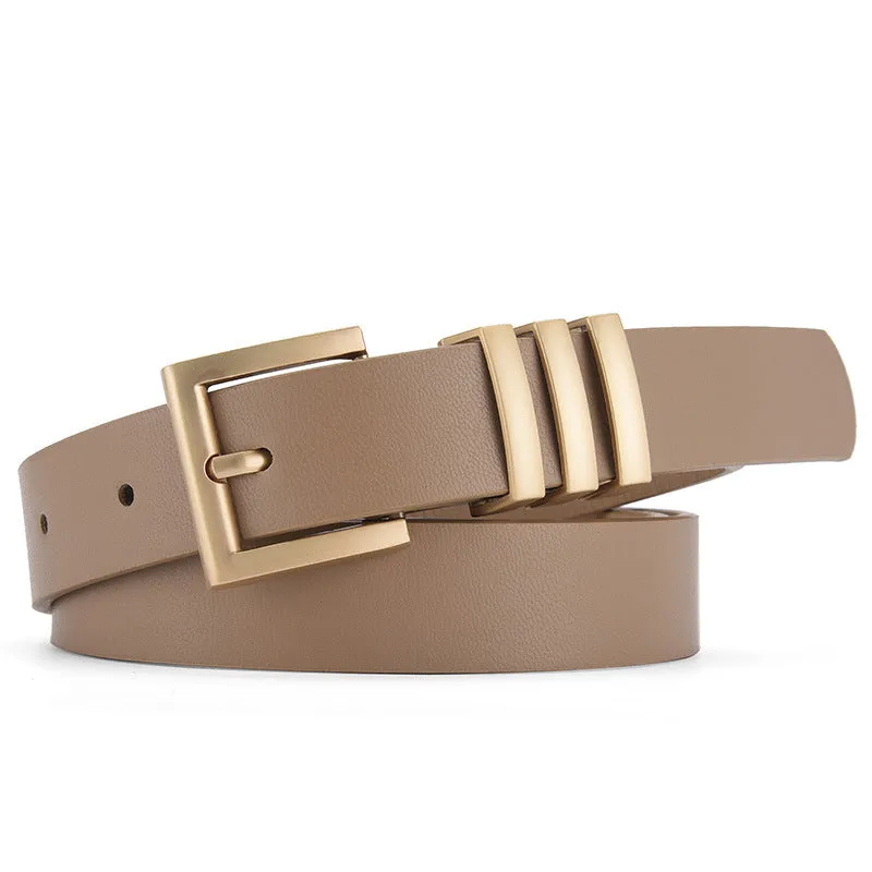 Wholesale Trendy Thin Belt Fashion Versatile Jeans Dress Belt